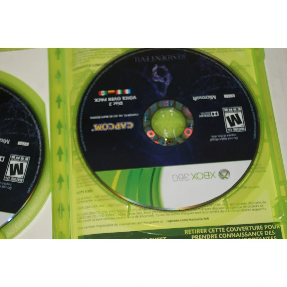 Resident Evil 6 (Xbox 360, 2012)  Tested Working -
